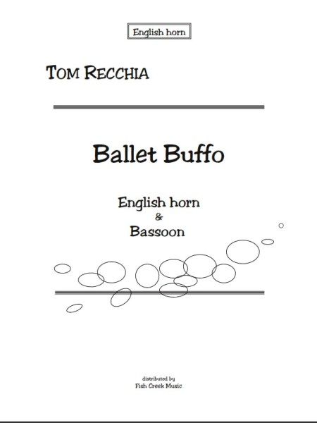 Ballet Buffo for English horn &&nbsp;bassoon