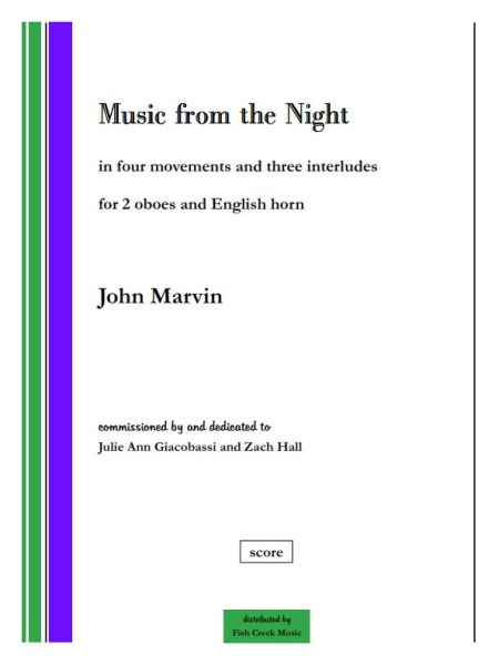Music from the Night (2 oboes, English&nbsp;horn)