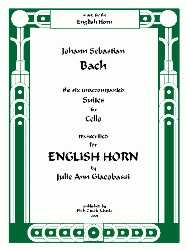 Bach Etudes for English&nbsp;Horn